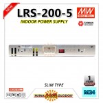 Power Supply Trafo Meanwell LRS-200-5 DC 5V 40A 200W | Mean Well